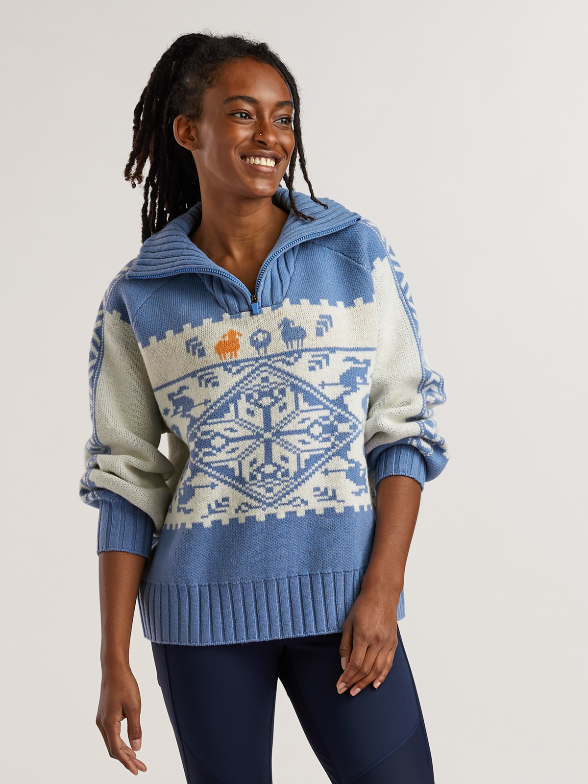 Kari Traa Women's Heavyweight Ski Sweater Saga | Title Nine