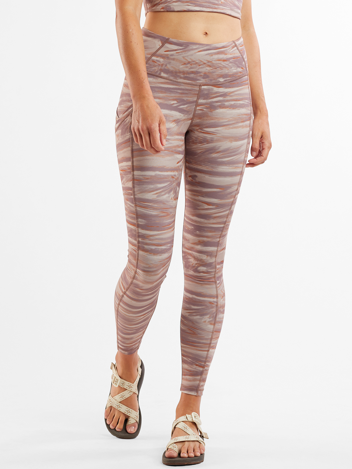 High Waisted Workout Leggings Forward Motion Title Nine
