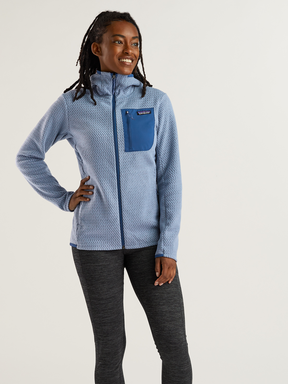 Patagonia Women's R1 Air Full-Zip Fleece Hoodie Outlet