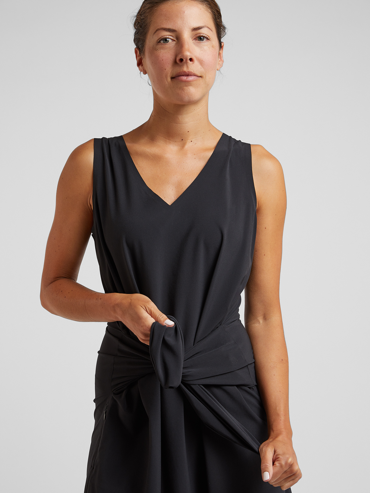Travel Dress Round Trip Solid Color Title Nine