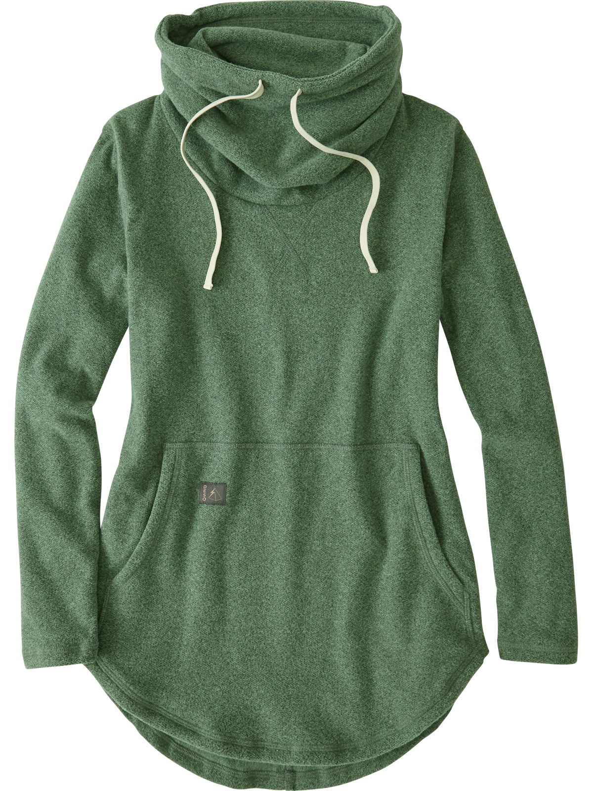 Deso Women's Snap Fleece Pullover: Small Wonder