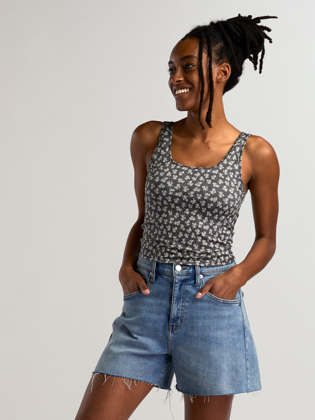 Women's Built-In Bra Performance Tank Solstice | Title Nine