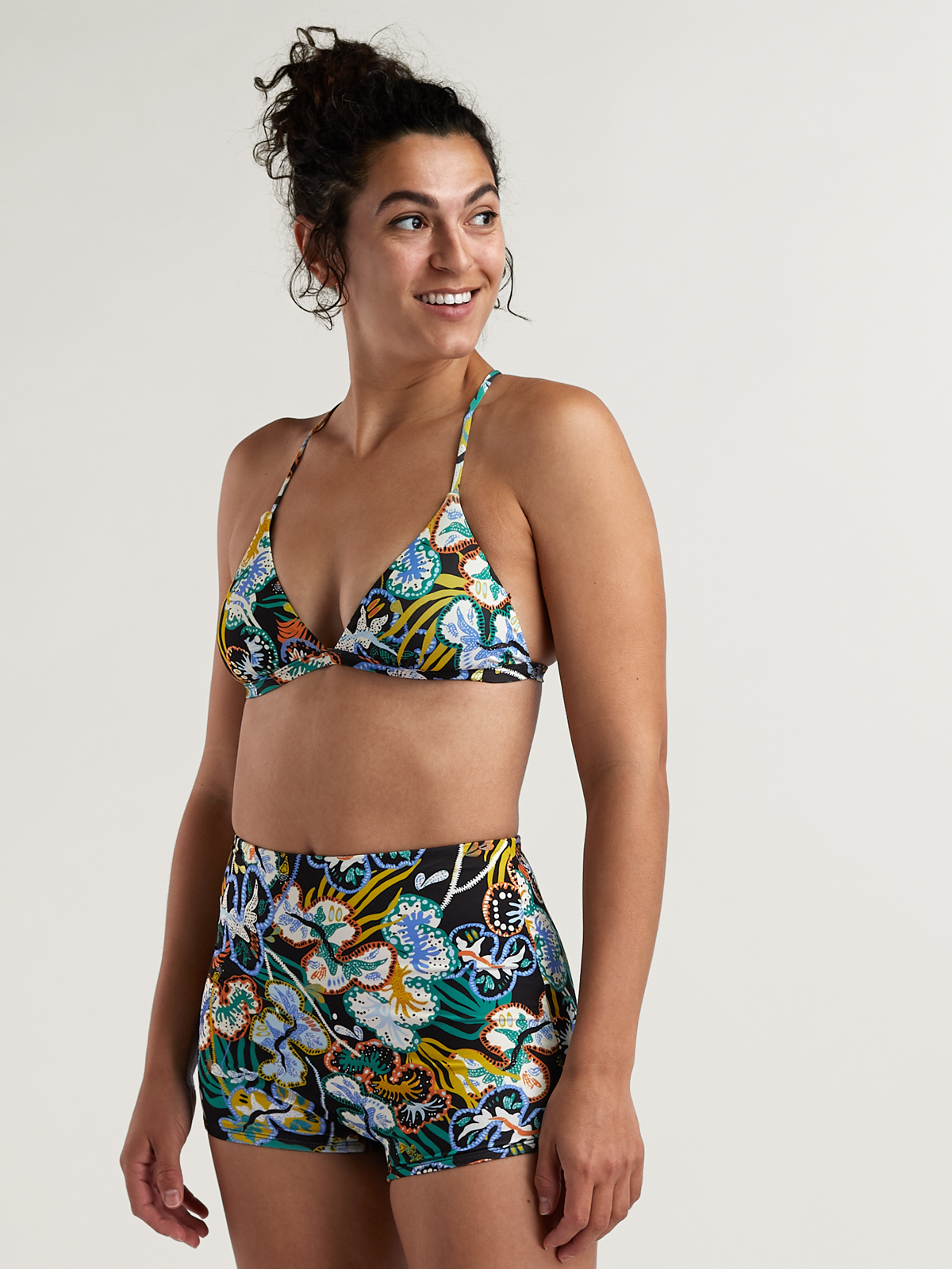 Patagonia Cross Shore Triangle Bikini Top | Title Nine