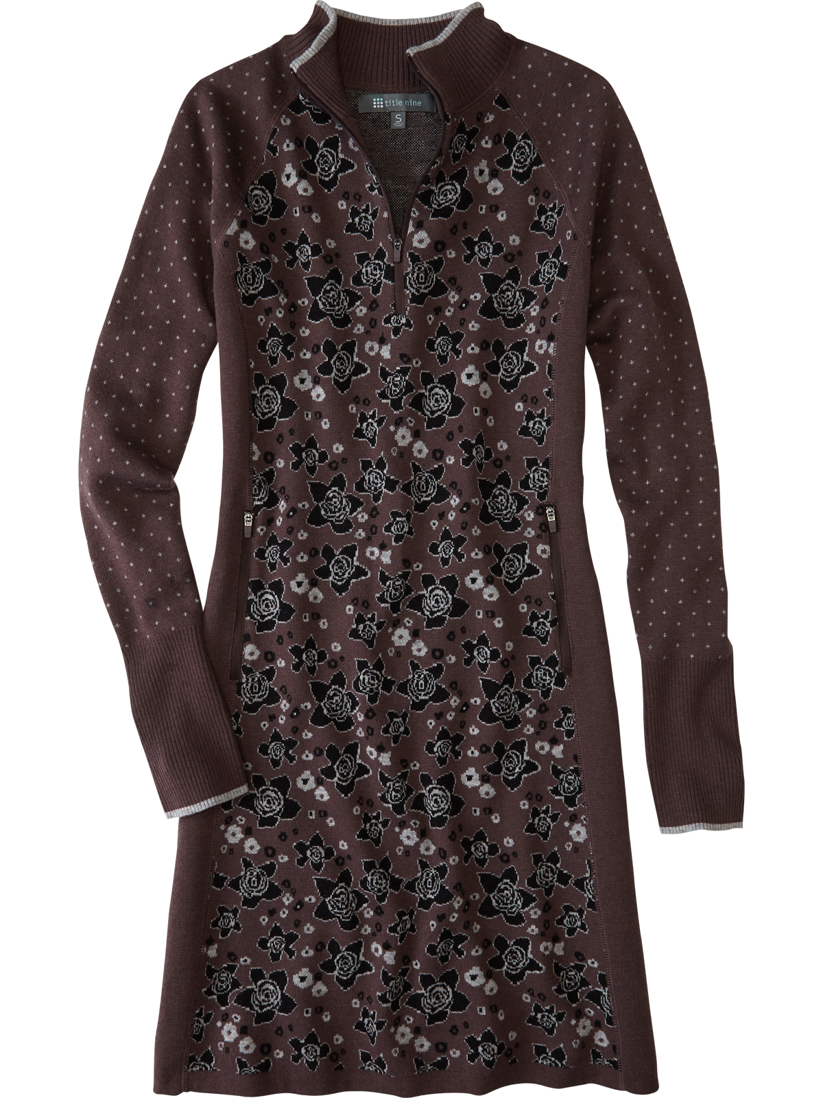 Womens Sweater Dress Super Power Title Nine