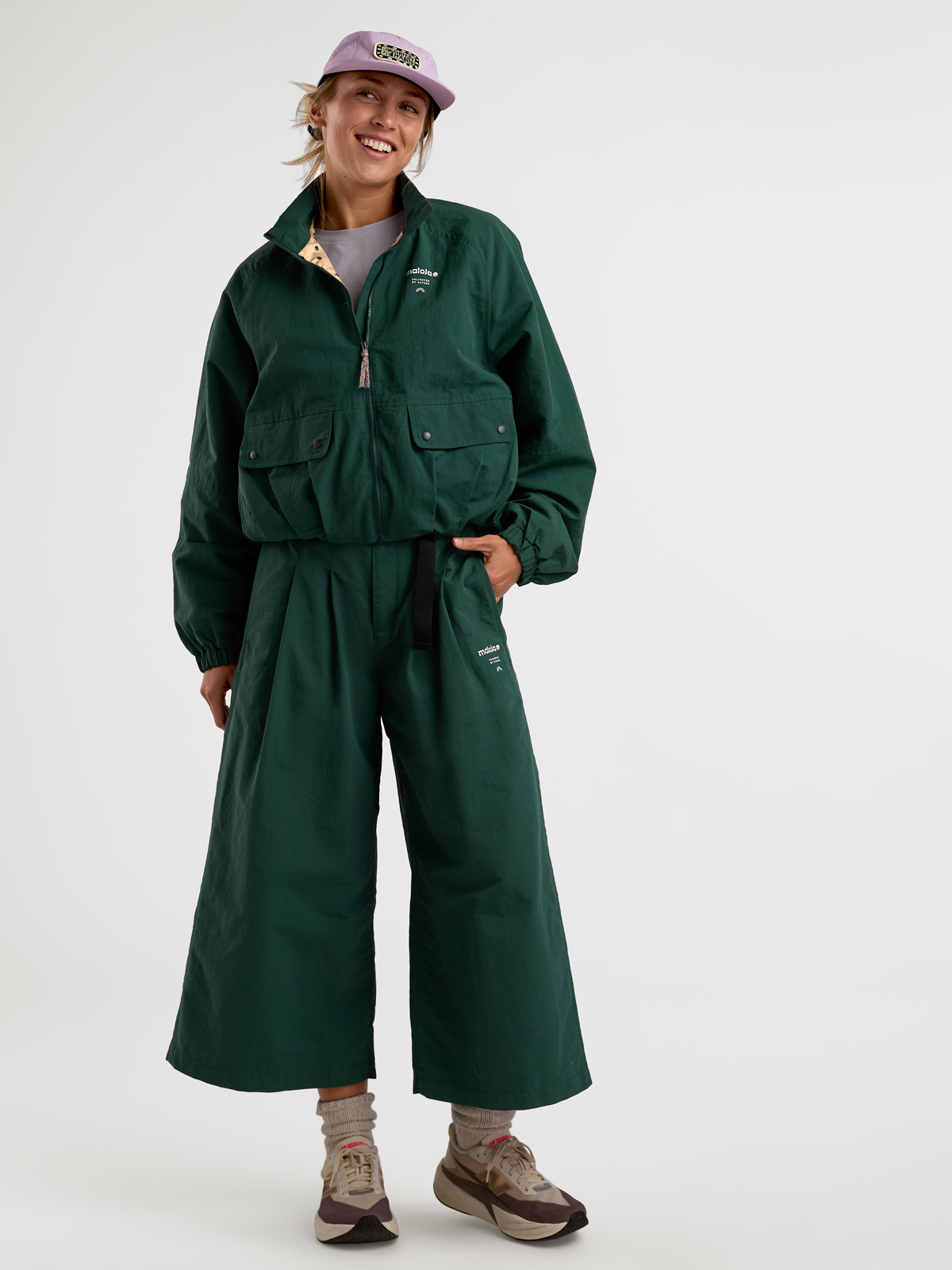Petra Jacket – Hemp Blend Durable Windbreaker by Maloja | Title Nine