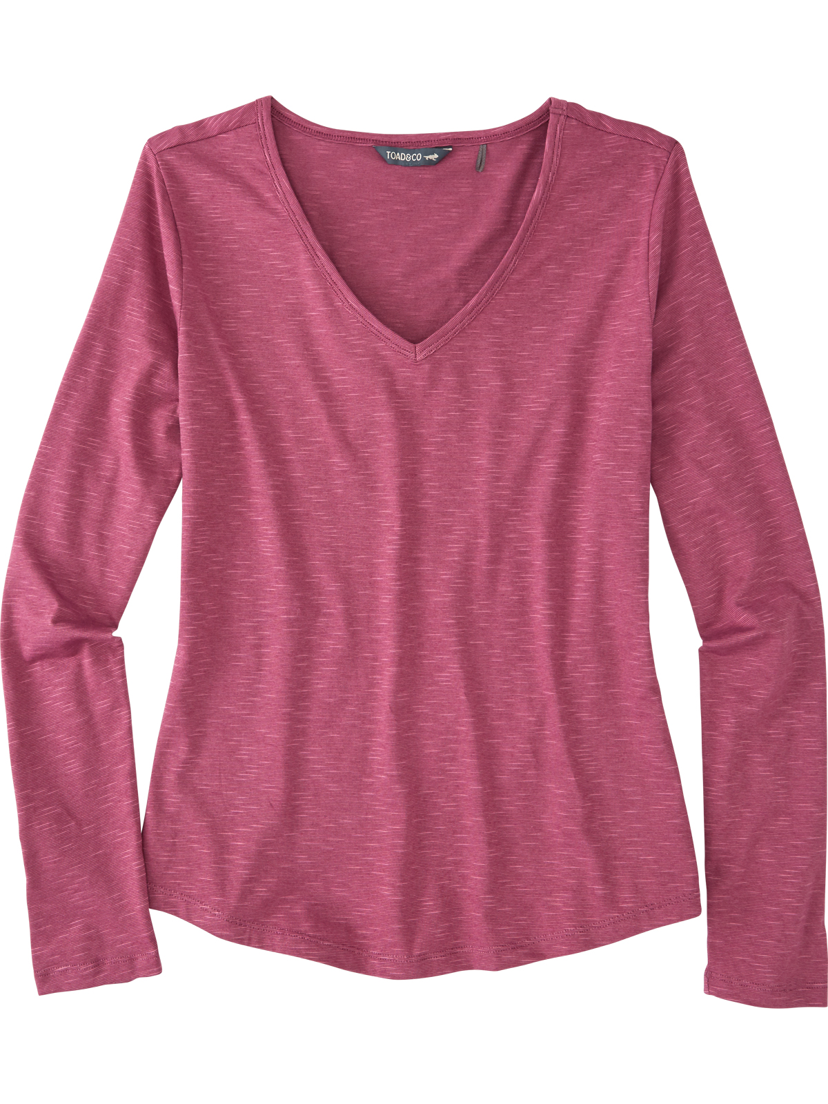 Toad Co V Neck Long Sleeve Tee Samba Title Nine
