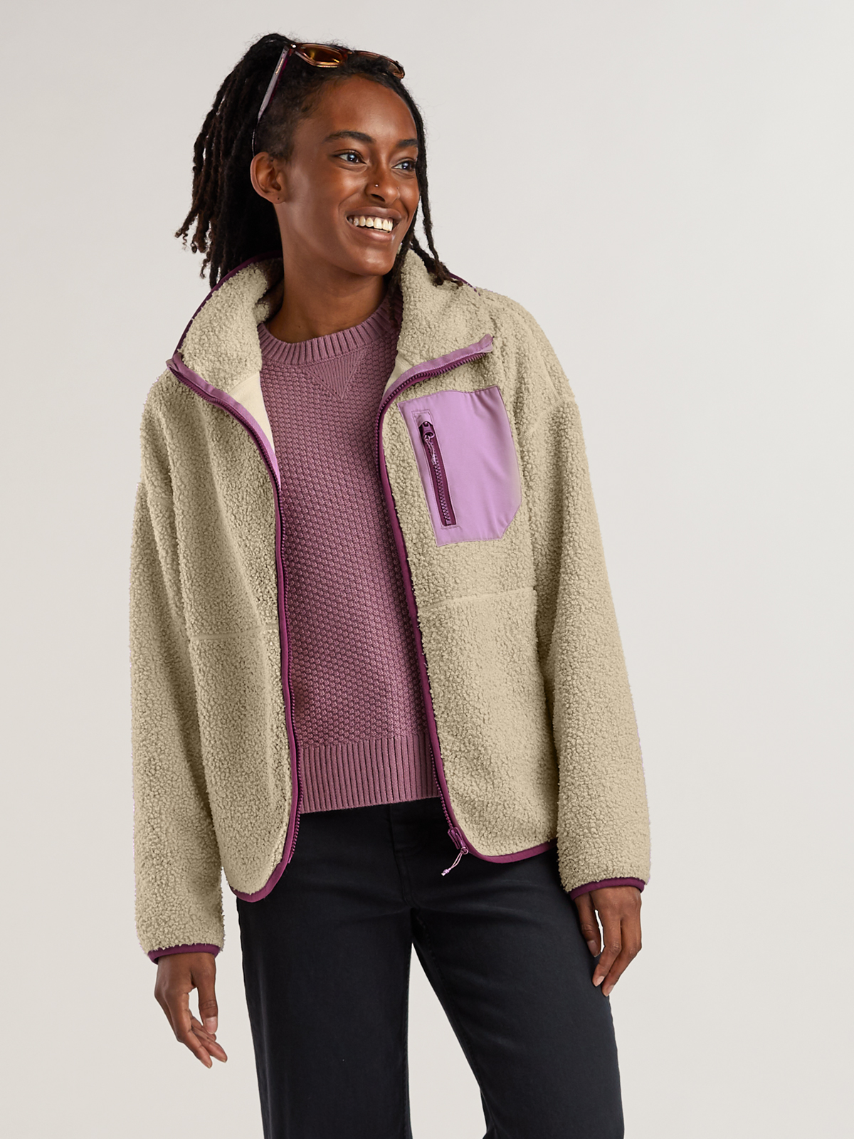Women's Sawtooth Rugged Winter Fleece Jacket | Title Nine