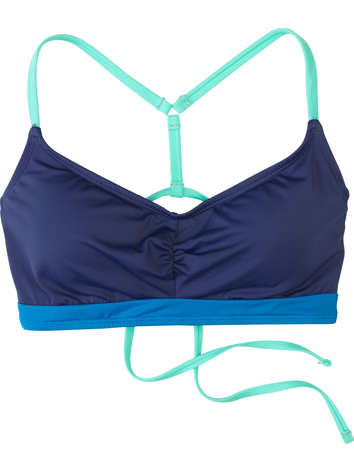 Underwire Bikini Top Tidal Rave Colorblock | Title Nine