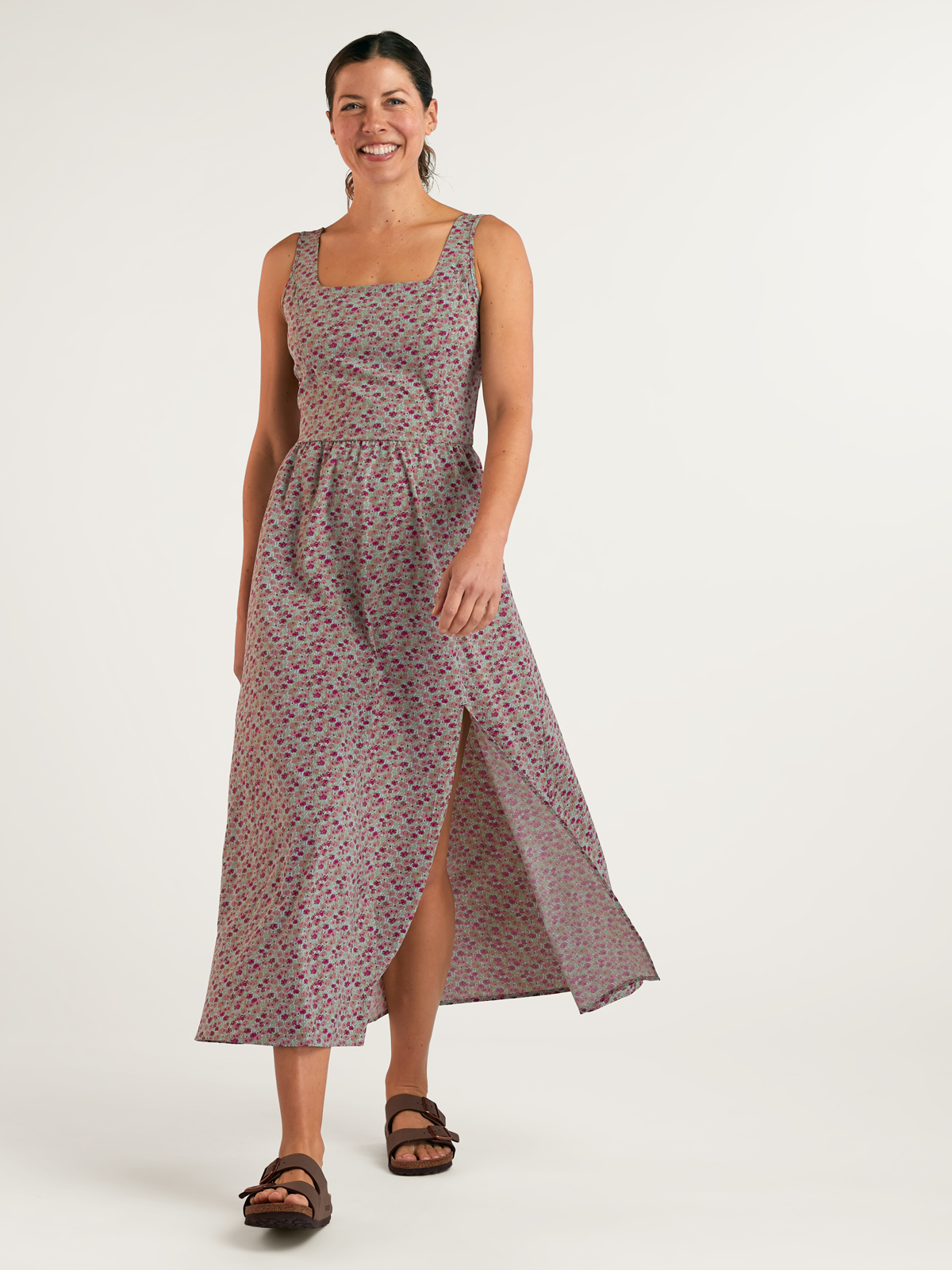 【サイズ交換ＯＫ】 Toad&Co Maxi Column Crusher Dress: ワンピース