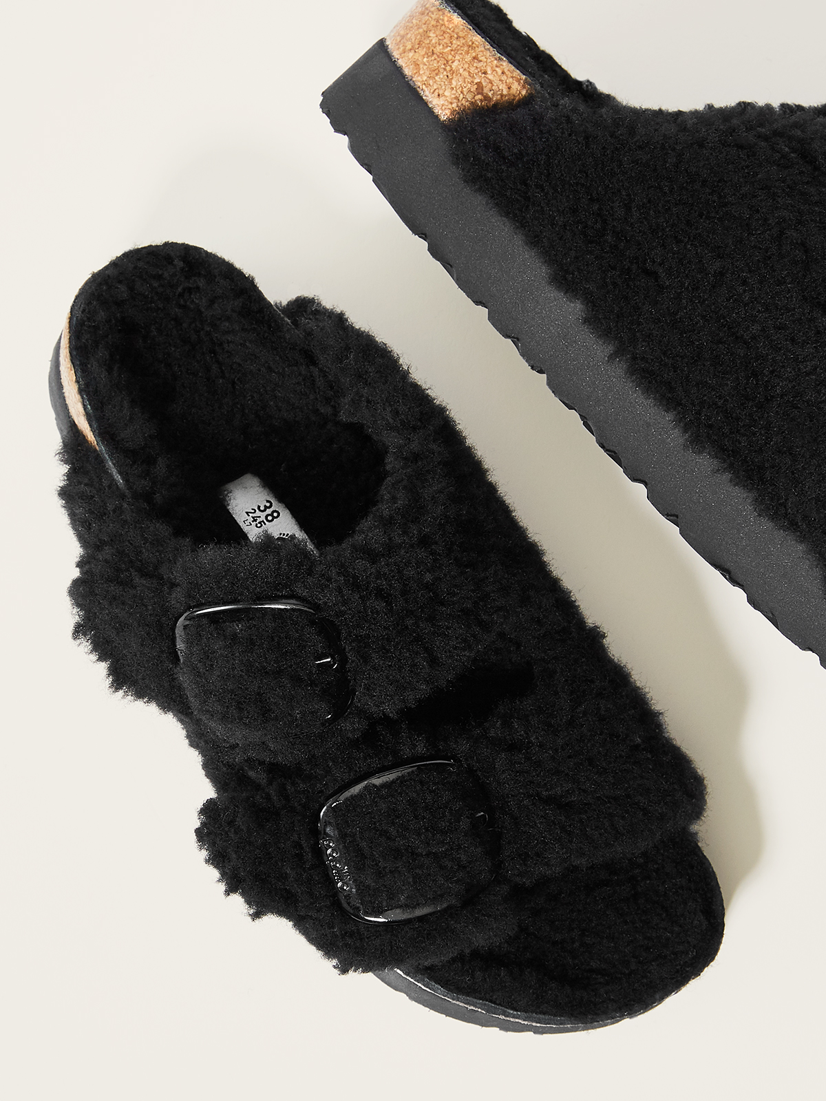 Birkenstock Women's Arizona Platform Shearling Sandals | Title Nine