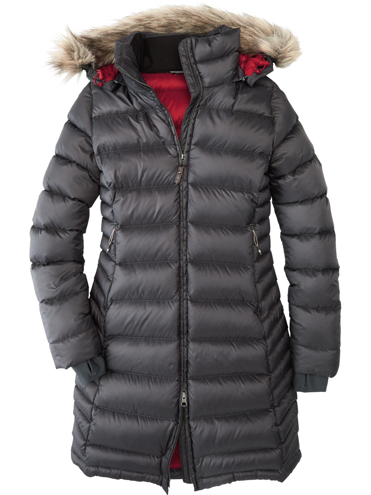 Long Puffer Jacket Business Class Parka Title Nine