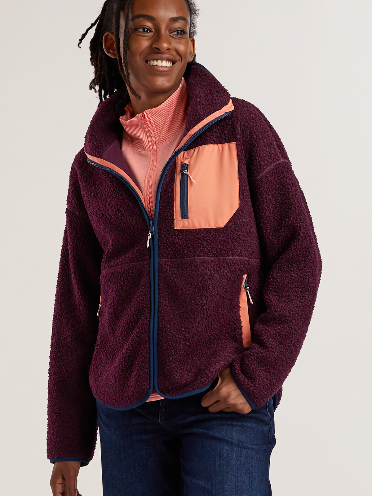 Women's Sawtooth Rugged Winter Fleece Jacket | Title Nine