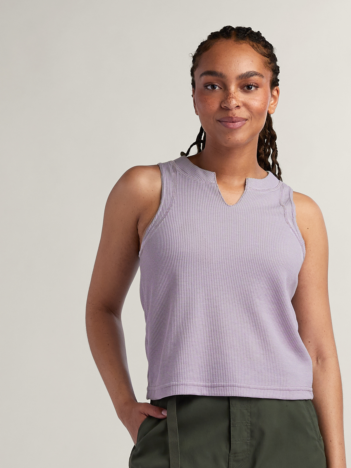 Women's Nectar Waffle Tank Top | Title Nine