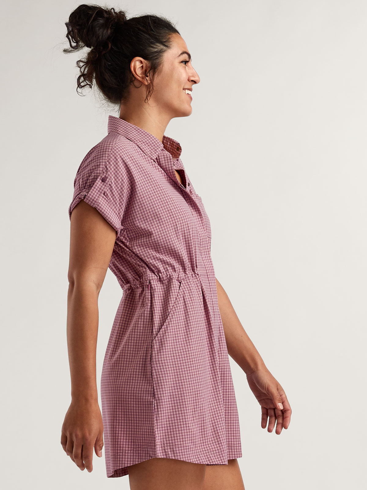 Lightweight Hiking Shirt Dress: Off The Grid | Title Nine
