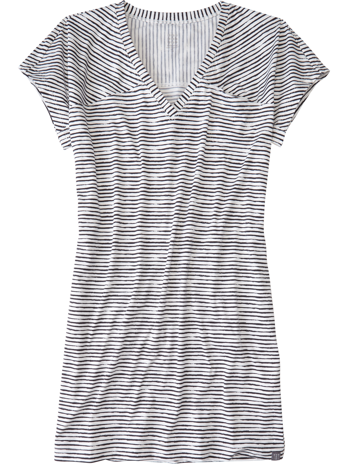 slim fit dress slacks Cobblestone Heather Knit Crew Neck Short Sleeve Dress main image 1