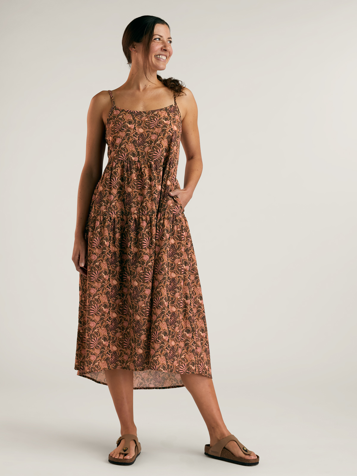 Carve Designs Jacey Textured Cotton Dress | Title Nine