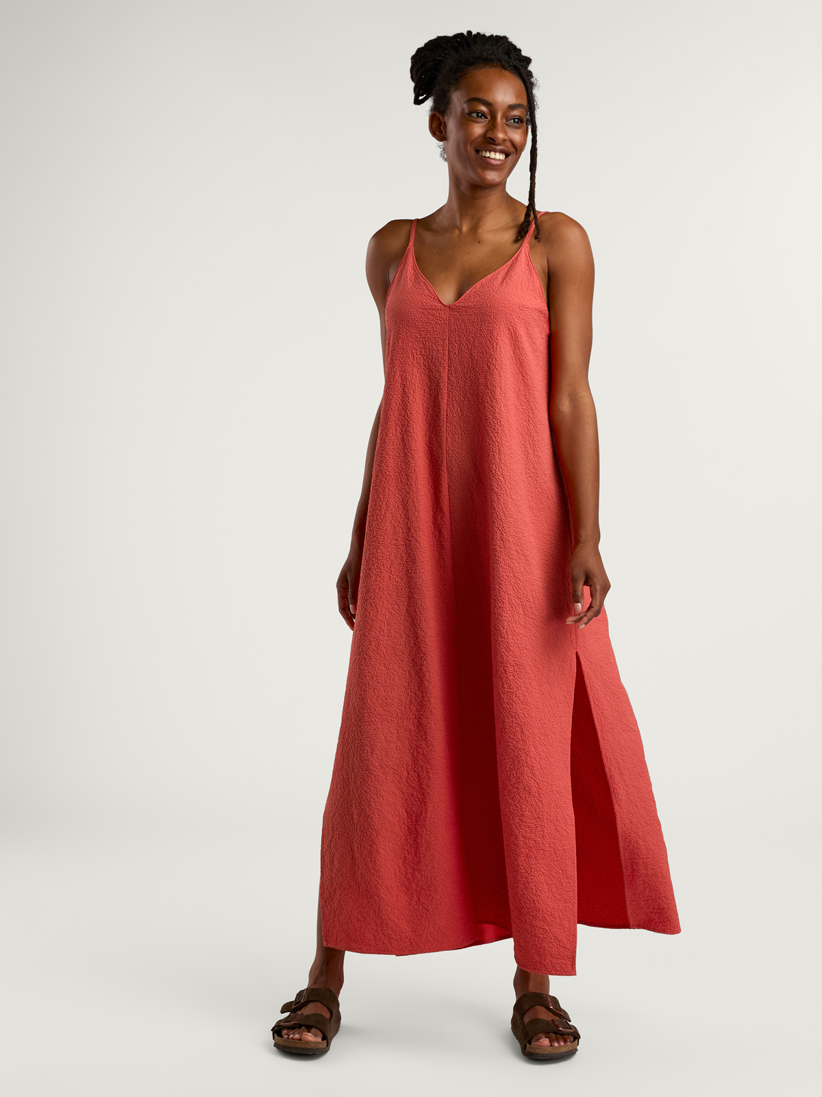 Coastal Sol Maxi Dress – Quick-Dry Swim Coverup Dress | Title Nine