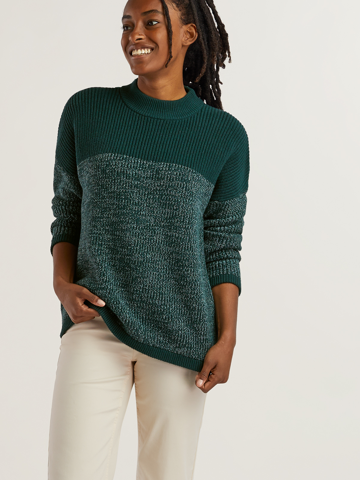 Women's Baseline Crew Neck Sweater | Title Nine
