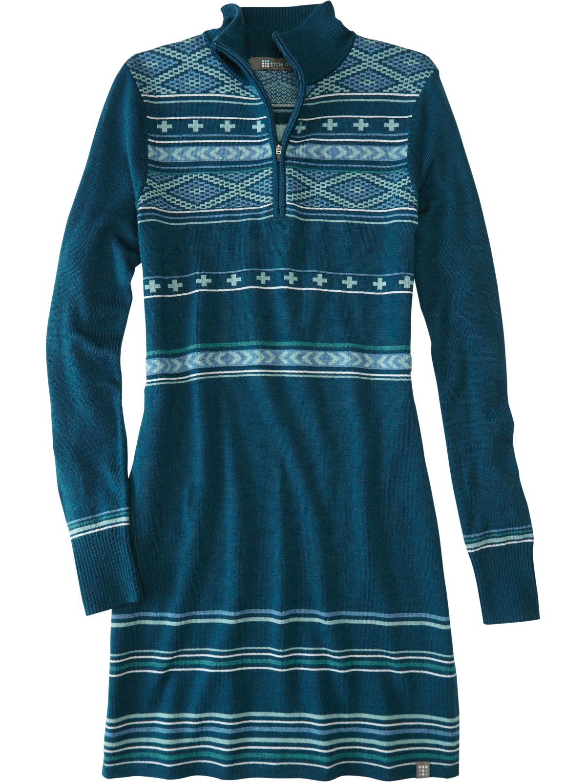 forest green sweater dress