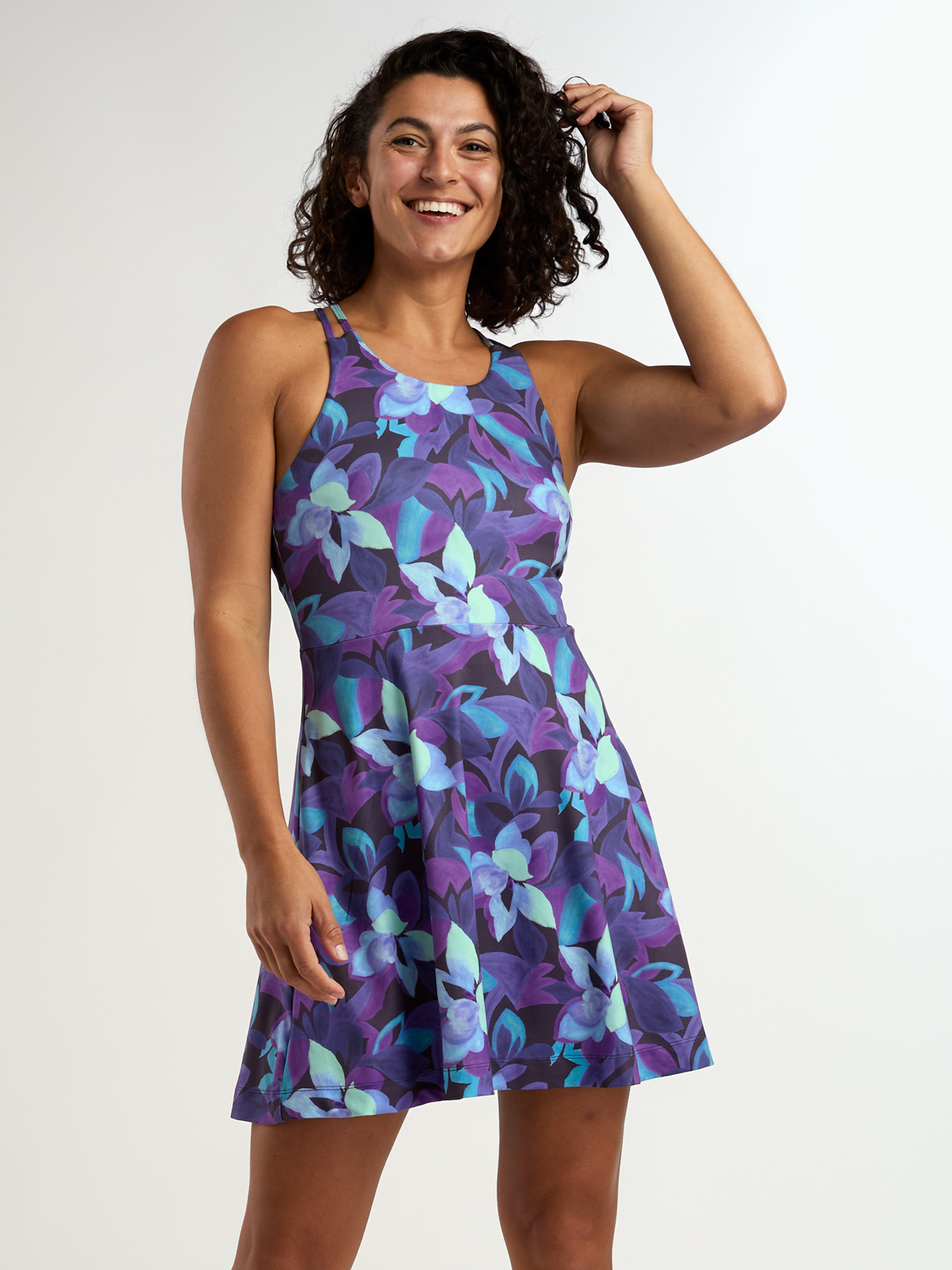 Built-in Bra Dress with Pockets: Surefire