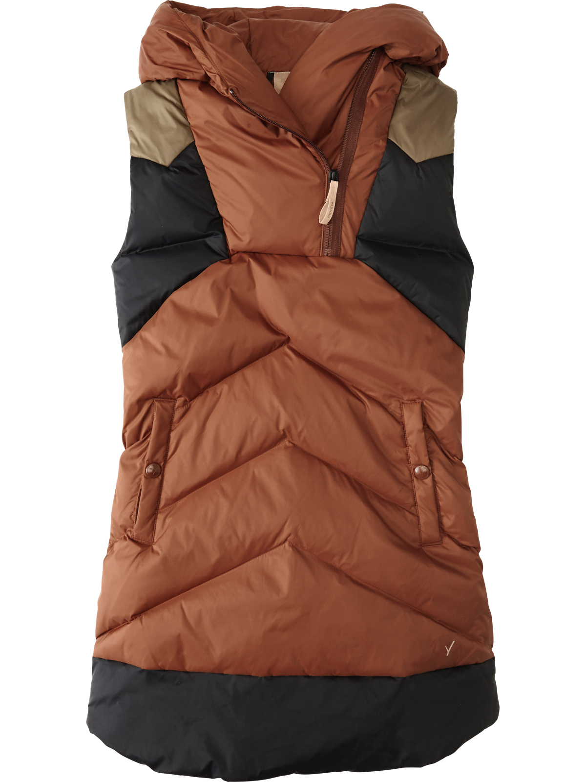 tunic down vest