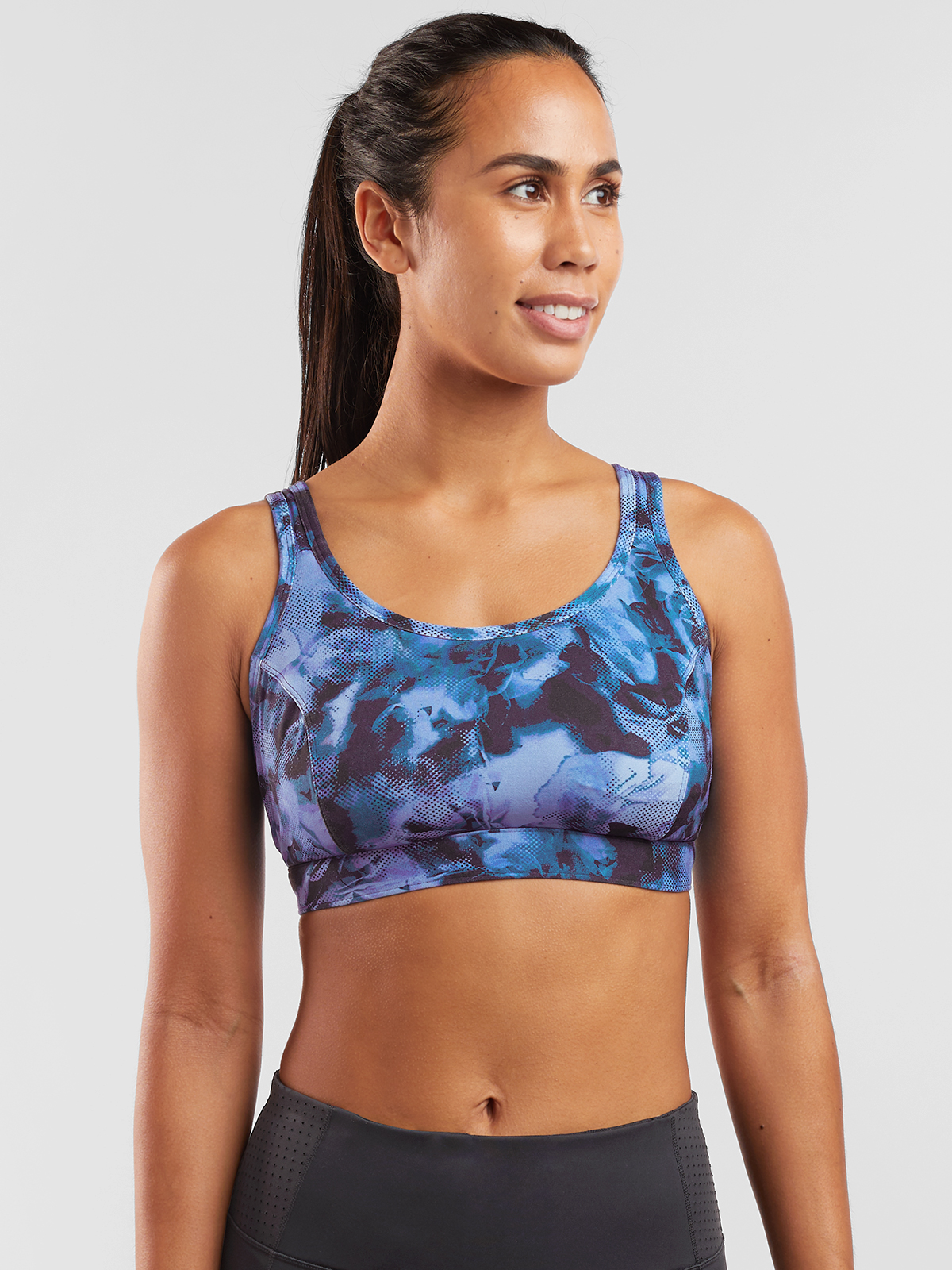 TYR Base Kinetic™ Women's High Neck Sports Bra - Goldstone