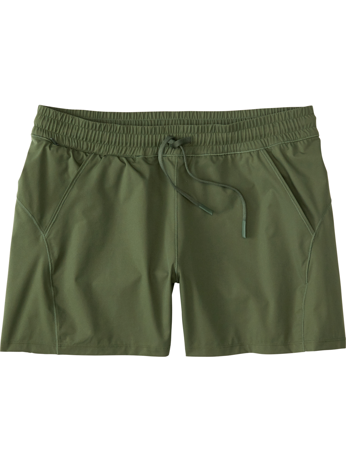 【WONDER WONDER】[Brushed Lining] Button Layered Sk Shorts Stella Parker Women's Stretch Pocket Button Knit Short, Lime