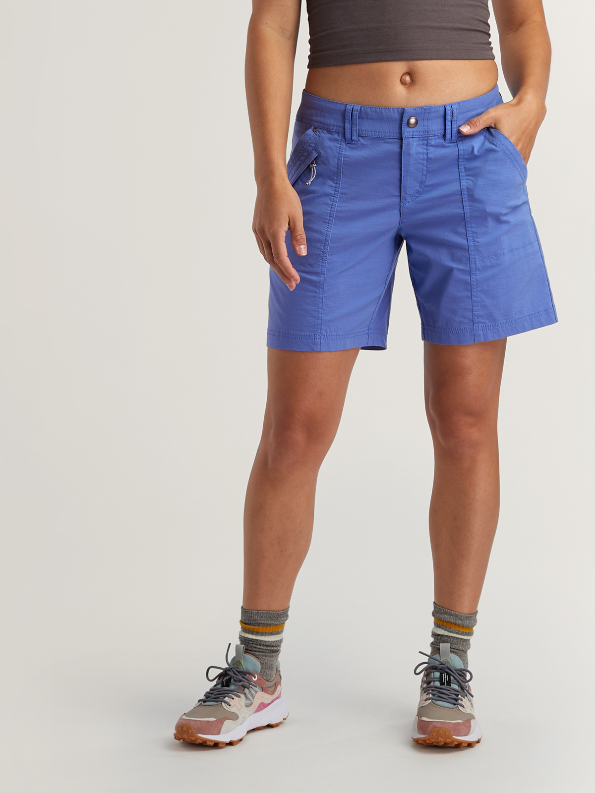 商品画像：BUDO MINIMUM HORIZON SHORTS ＞FOG BLUE 3