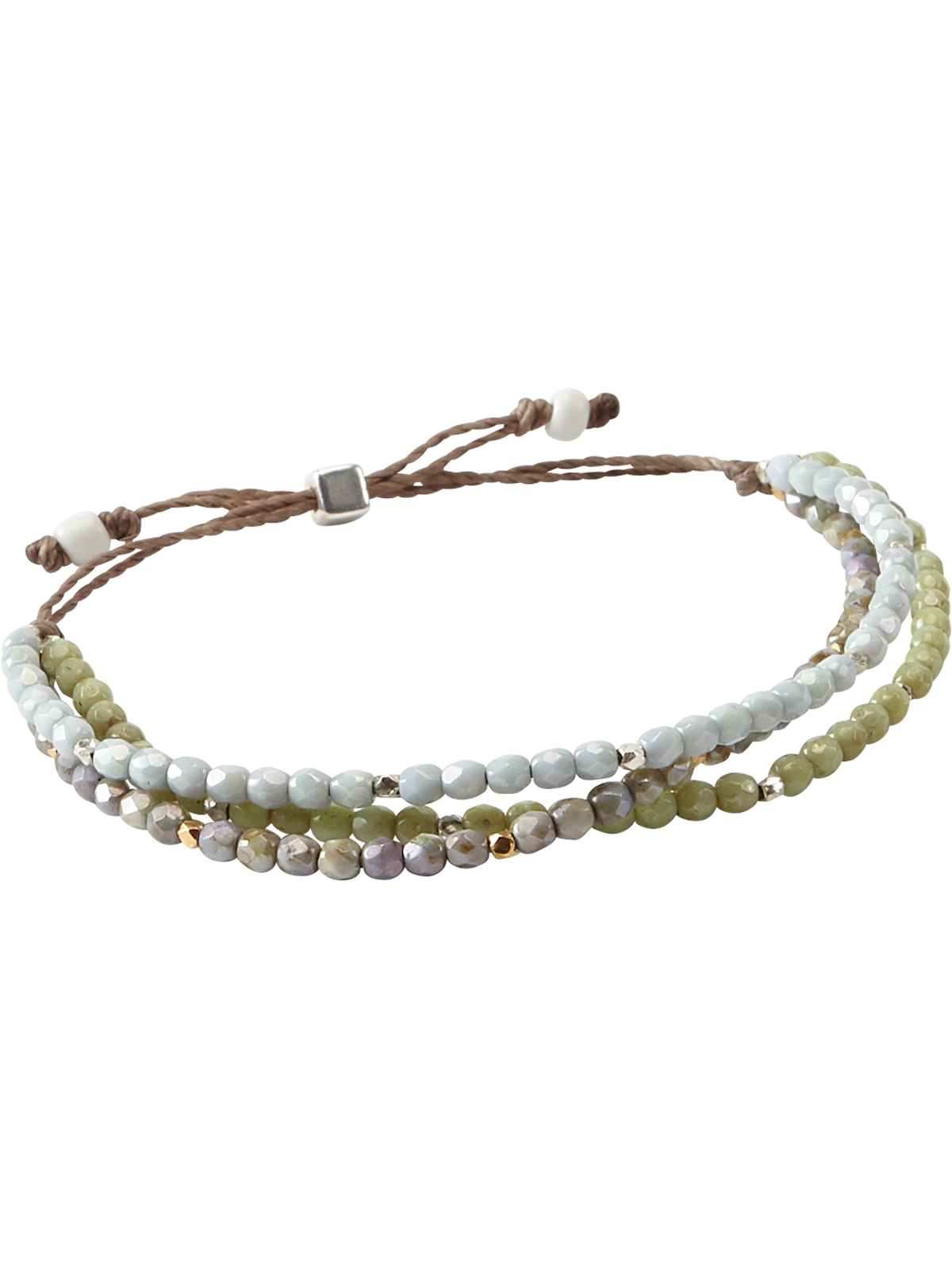 Bronwen Tiny Charm - 3 Petal Necklace