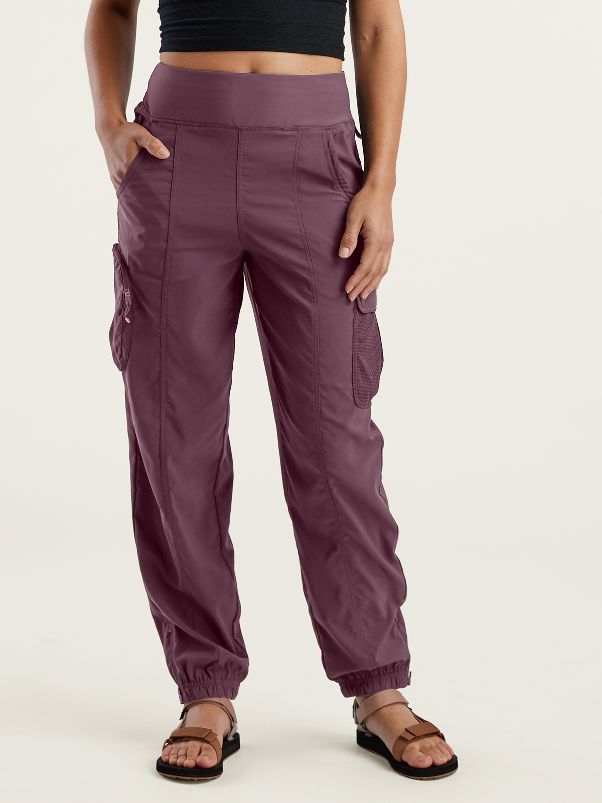 Women's Petite High Rise Hiking Pants Cordillera | Title Nine