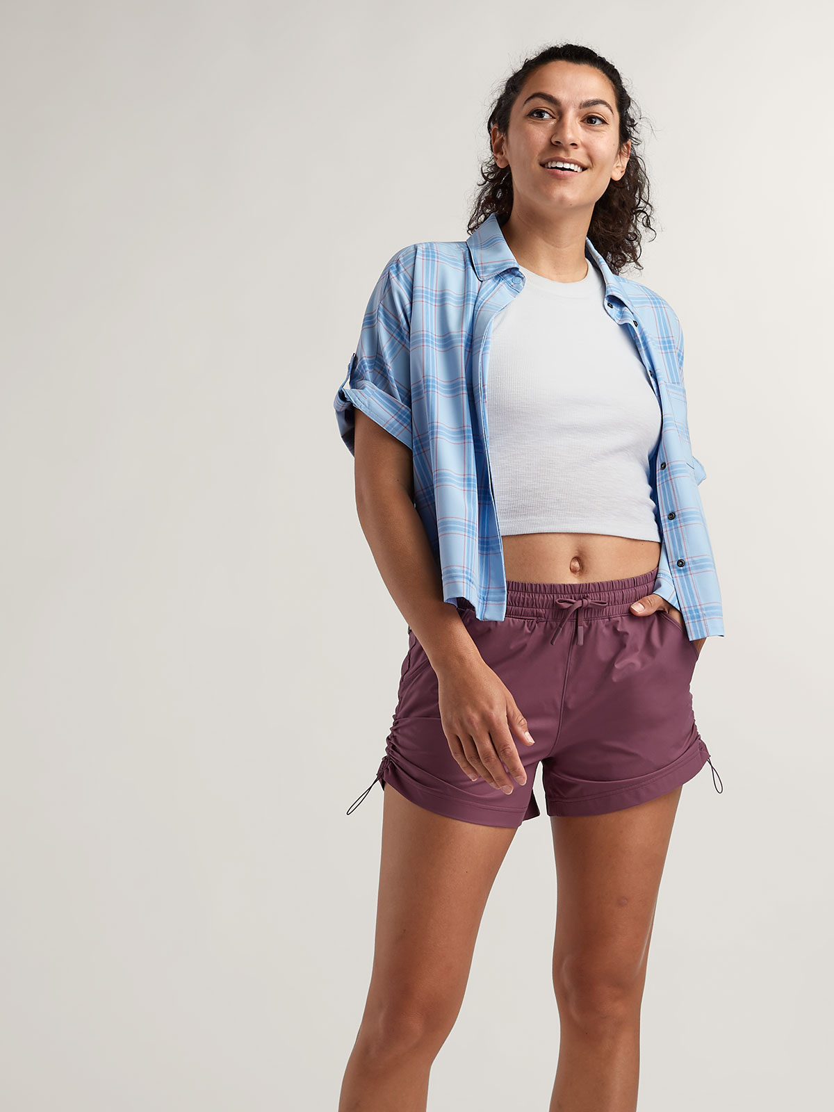 Women's UPF 50 Hiking Shirt: Tuolumne Tech Short Sleeve | Title Nine