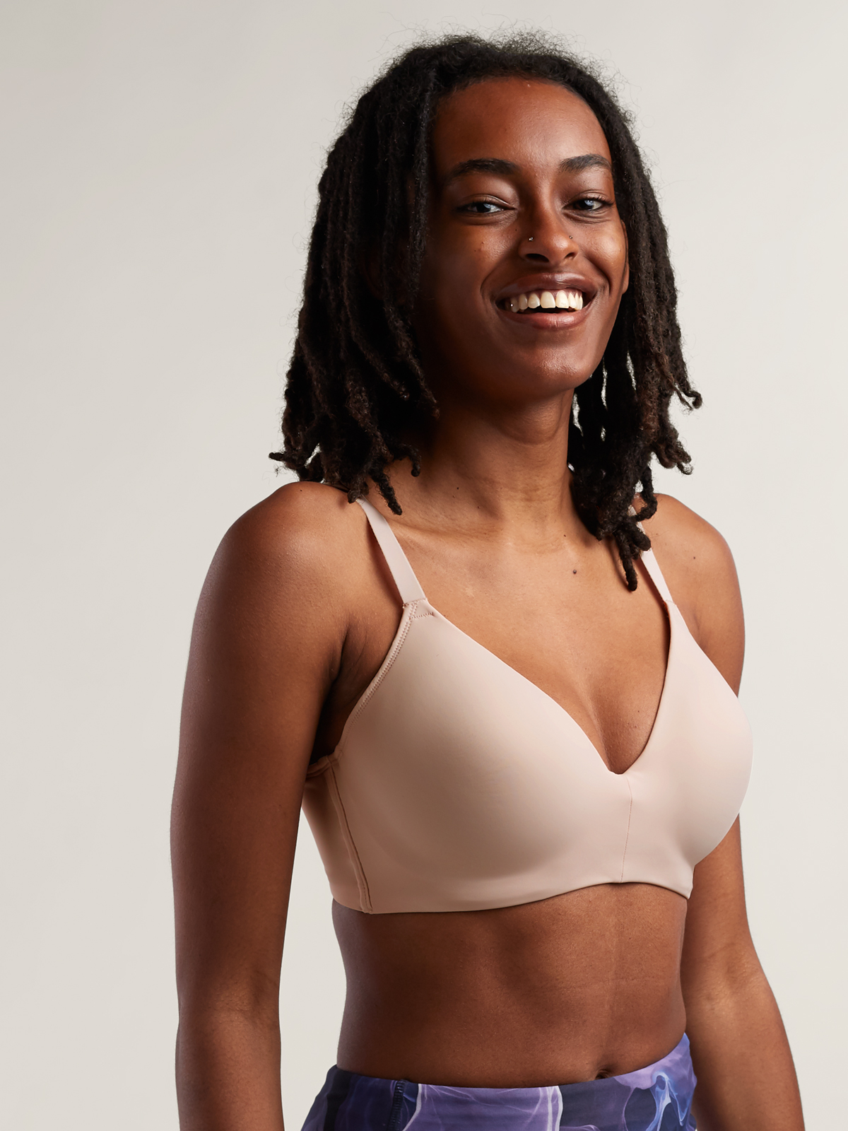 (取寄) ナトリ レディース エムパワー パフォーマンス Tシャツ ブラ Natori women Empower Performance T-Shirt Bra Lite Mocha 101474_lmk.jpg