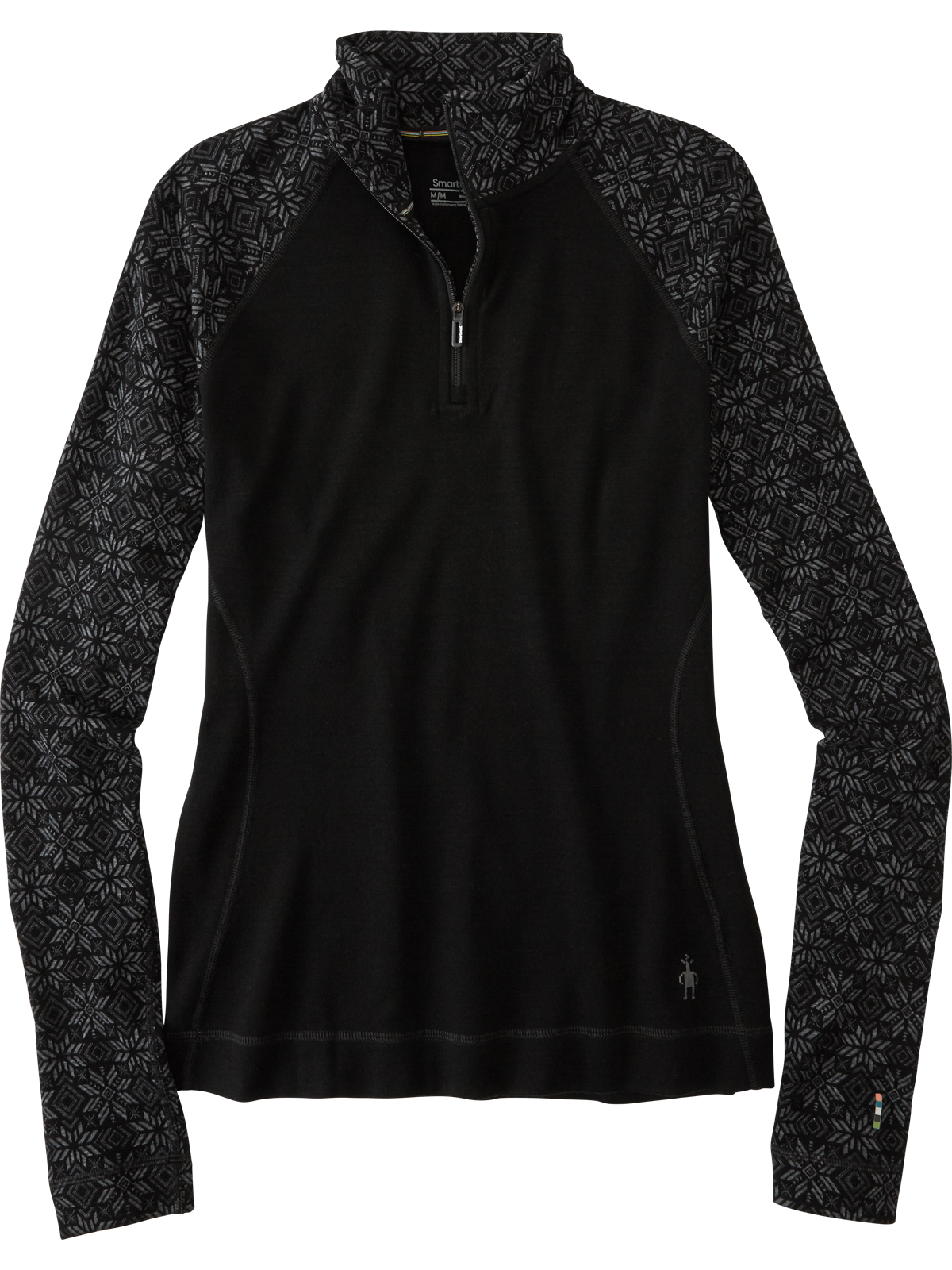 【WONDER WONDER】Brushed wool crop high neck zip-up jumper Smartwool Base Layer Wonder Woman 1/4 Zip Top | Title Nine