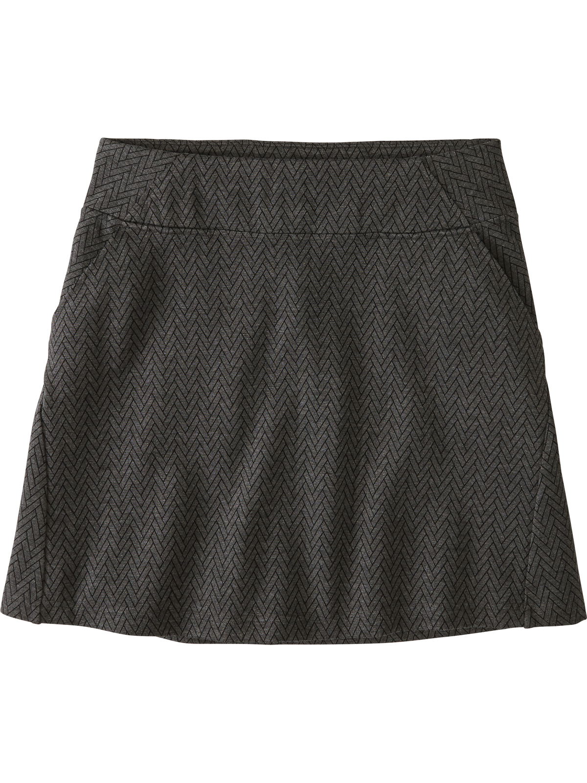 Ponte Skirt - Passport Ponte Herringbone | Title Nine