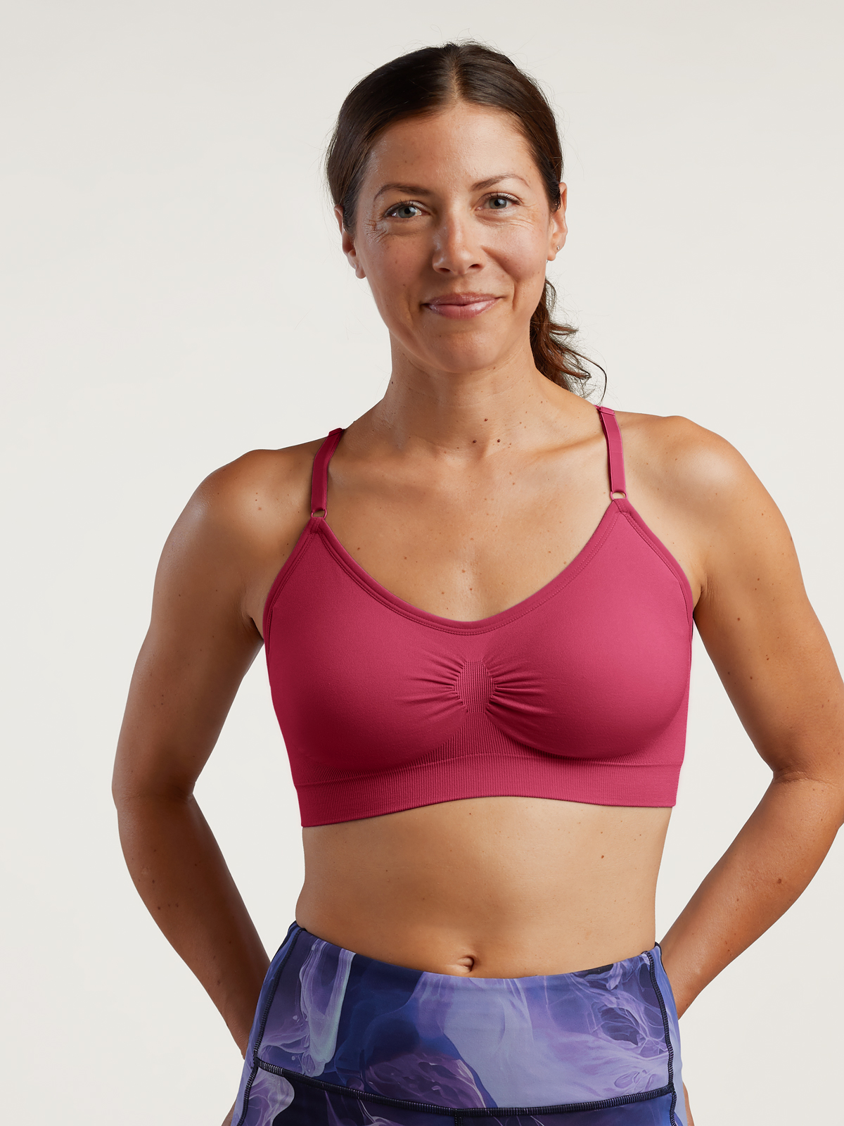 その他 SALSATION bra top Longline Zip-Front Posture Bra | OneStopPlus