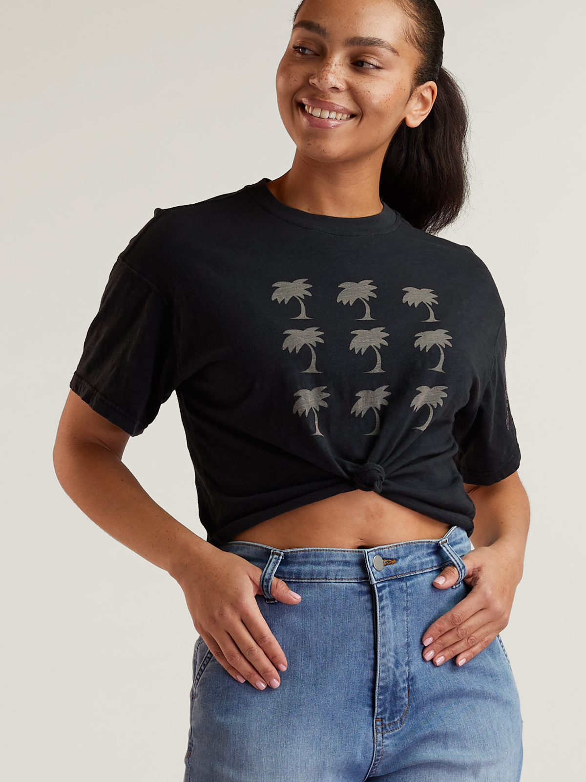 Women's Cropped Graphic Tee: Parker | Title Nine