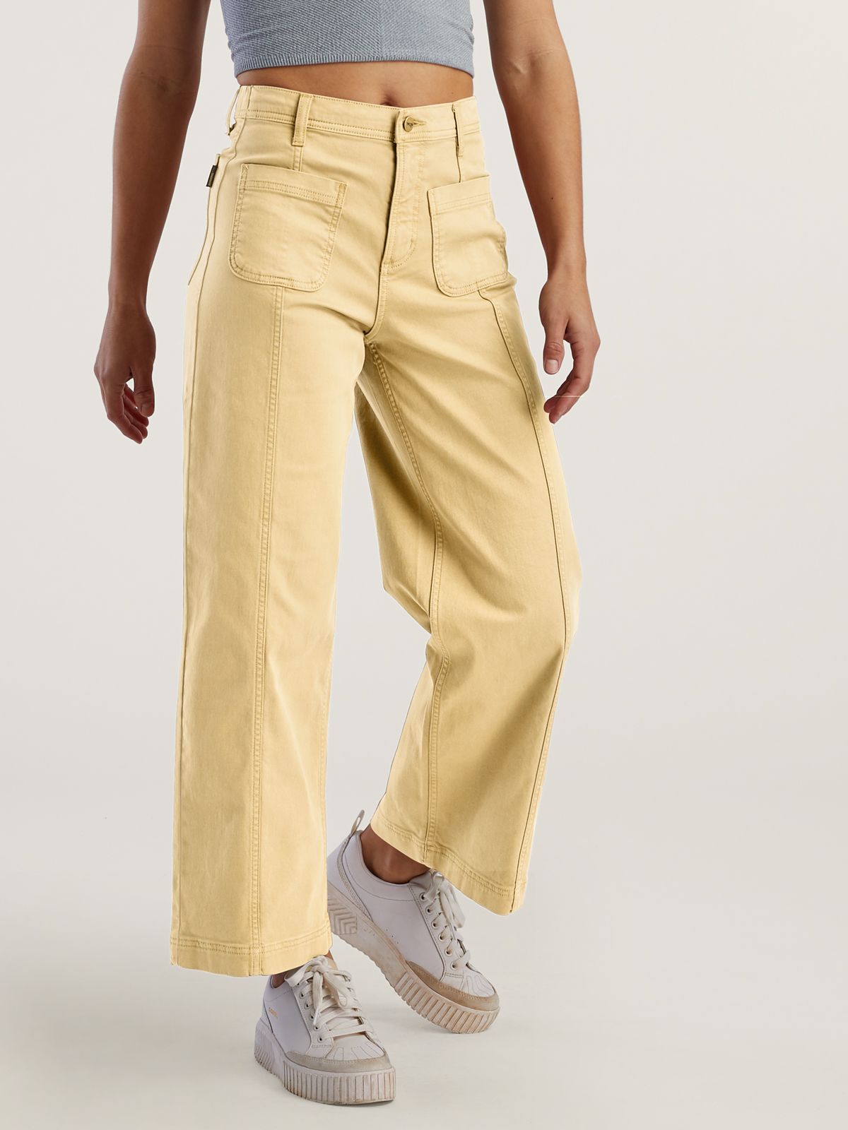 Toad&Co Women's Linden Wide Leg Canvas Pants | Title Nine