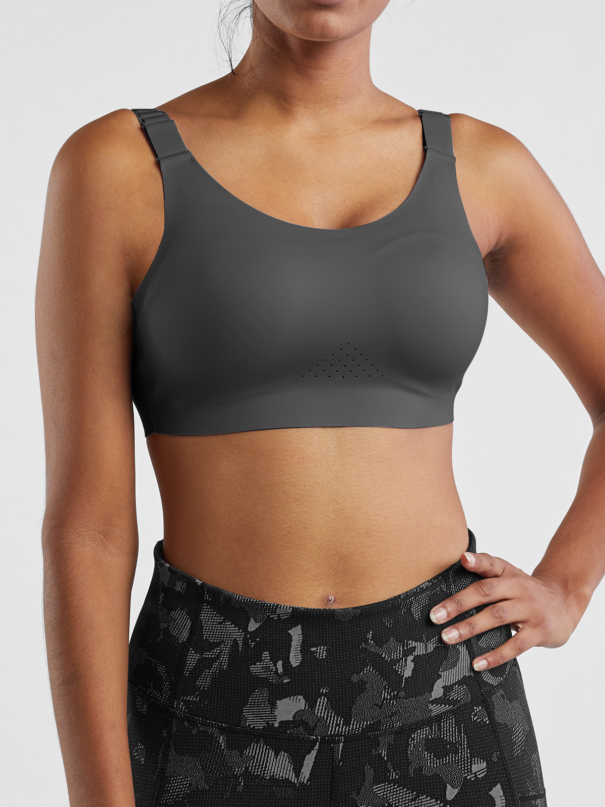 Brooks Running Adjustable Sports Bra Run It All Title Nine