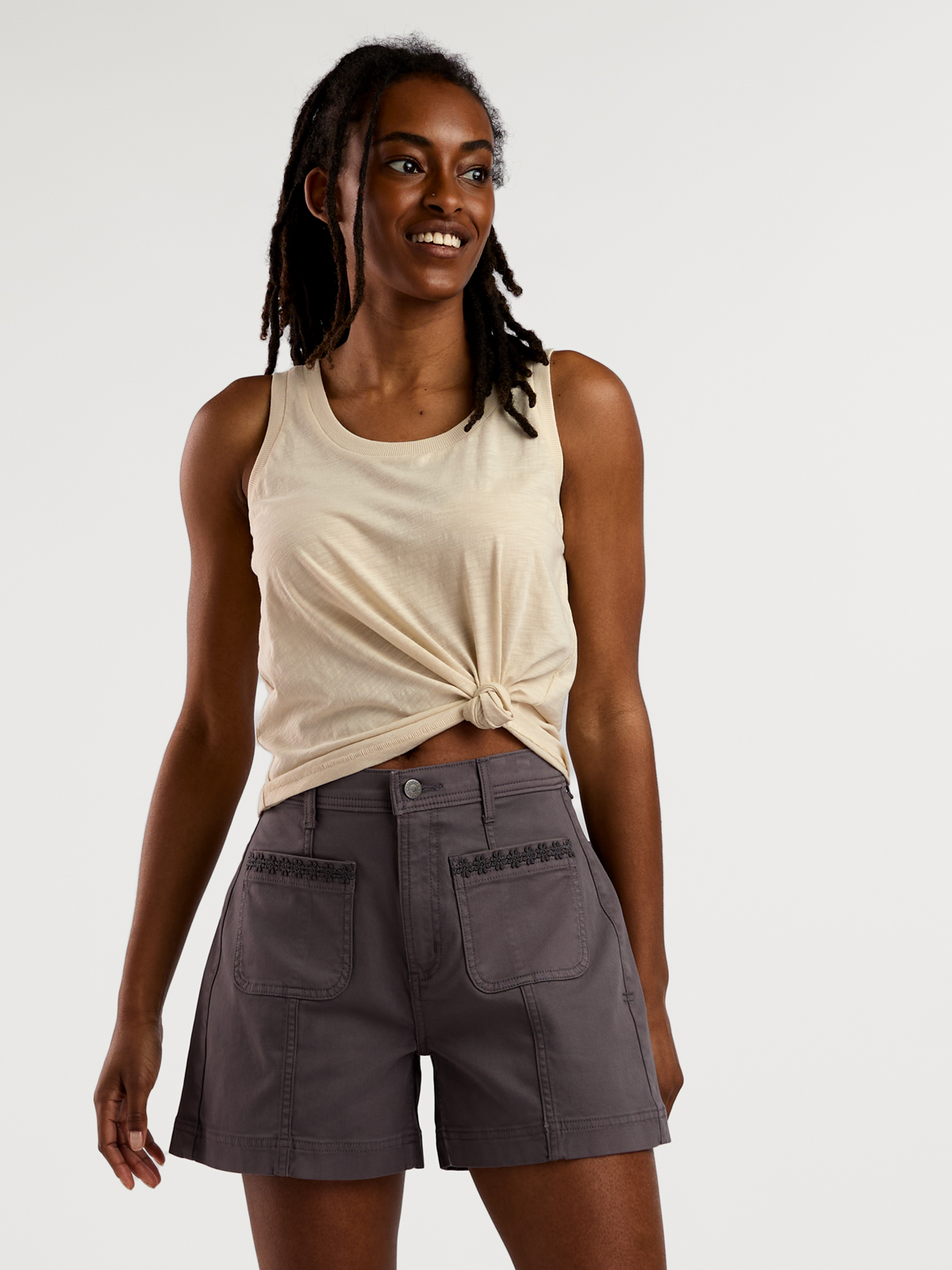 Toad&Co Women's Linden Canvas Shorts - 5