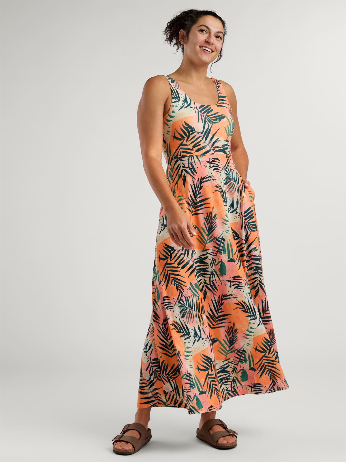 chinese dress ladies Kali V-Neck Linen Strap Top  Prana Collection