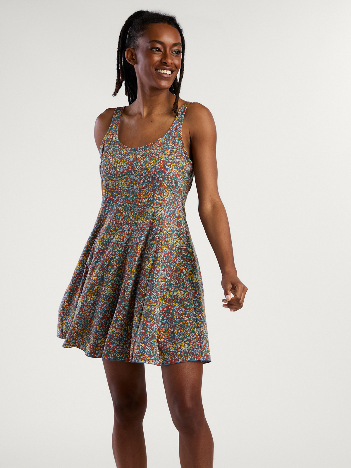 anita maxi dress Baltic Born Womens Anita Maxi Dress | Green Multi Floral