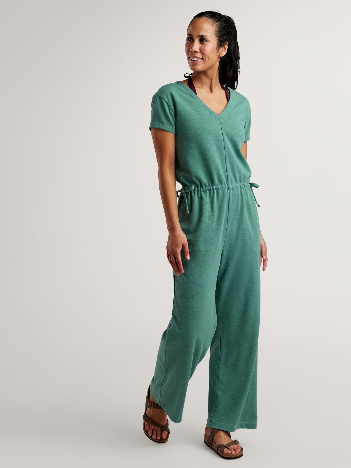 La Ola Jumpsuit – Quick-Dry Supa Cotton™ Travel Jumpsuit