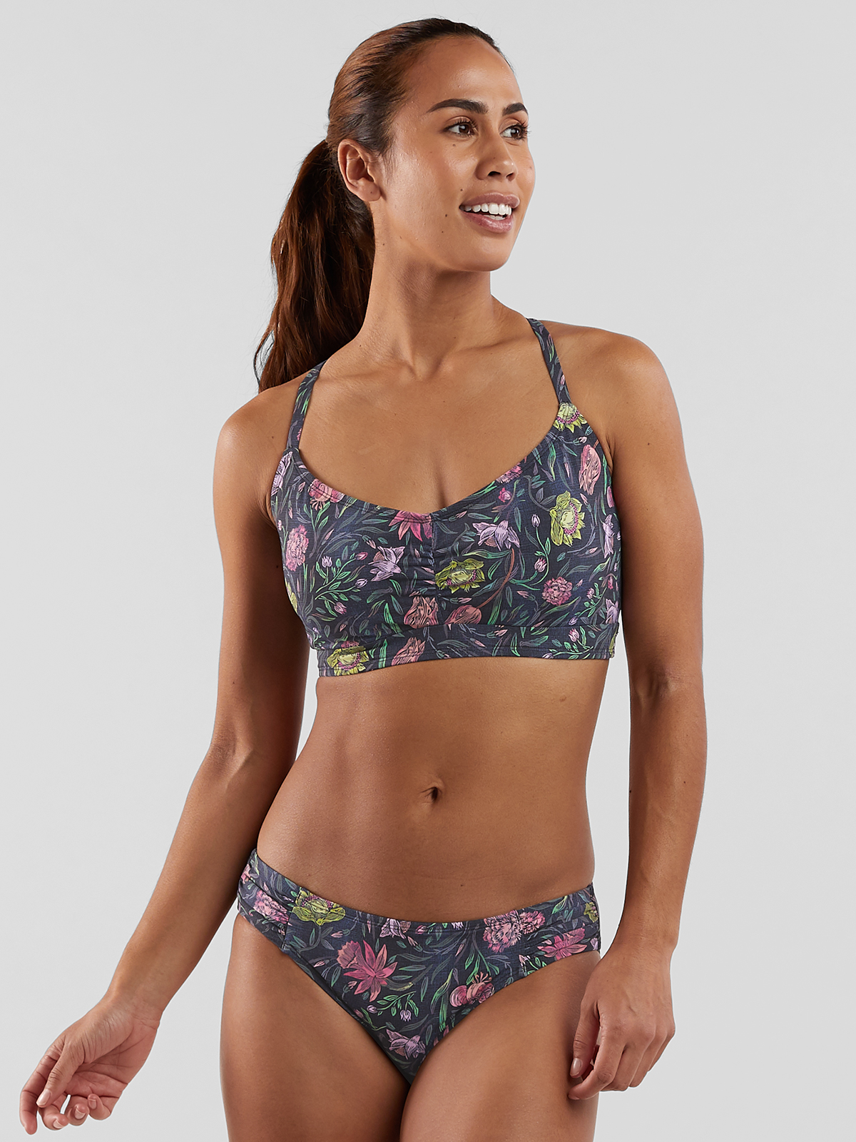 Underwire Tankini Top: Tidal Rave Montmartre