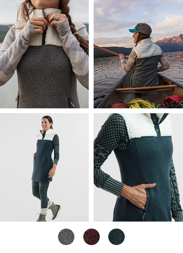 The Callitrix: Sherpa vest, meet dress - Title Nine