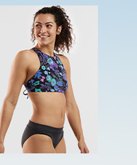 Shop the Selkie High Neck Bikini Top - Amazonia >