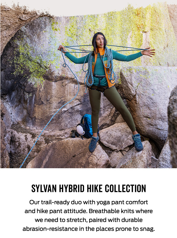 Sylvan Hybrid Hike Tights are built to rough it - Title Nine
