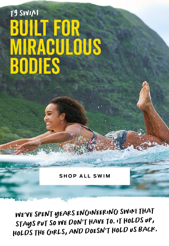 Womens Athletic Swimwear & Sporty Swimsuits