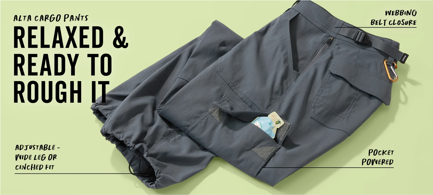 alta cargo pants