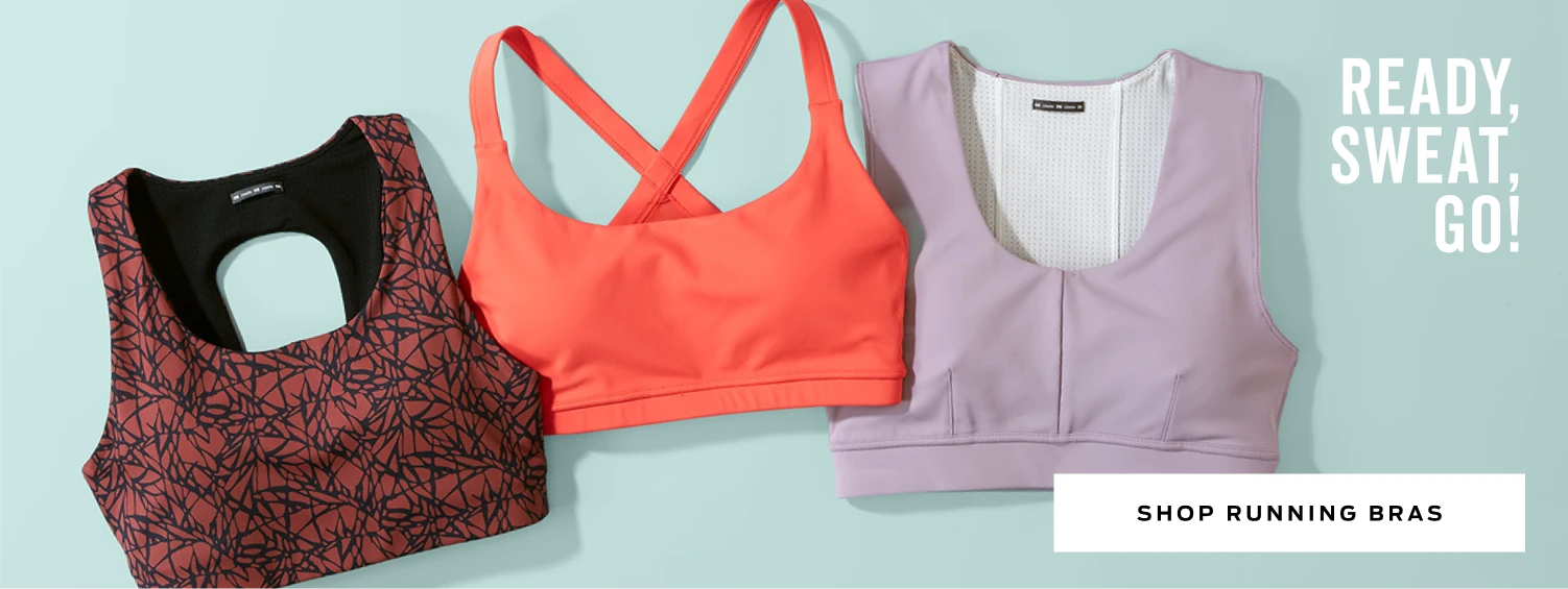 shop women's running bras
