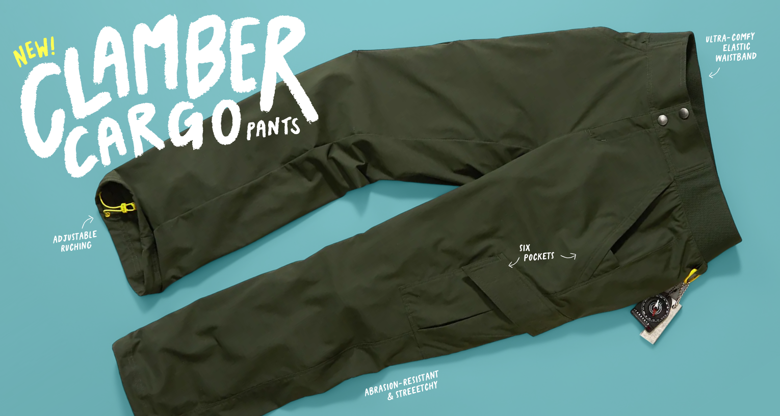 shop the clamber cargo pants